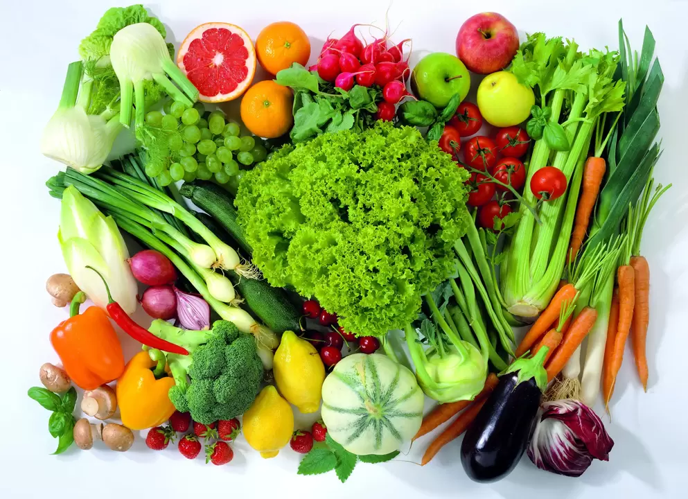 daržovės ir vaisiai stiprinti